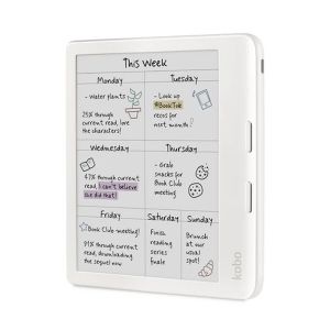 Четец за Е-книги Kobo Libra Colour e-Book Reader, E Ink Kaleido touchscreen 7 inch, 1680 x 1264, 32 GB, 2 GHz, Greutate 0.215 kg, Wireless Da, Comfort Light PRO, IPX8 - up to 60 mins in 2 metres of water, 15 file formats supported natively, White