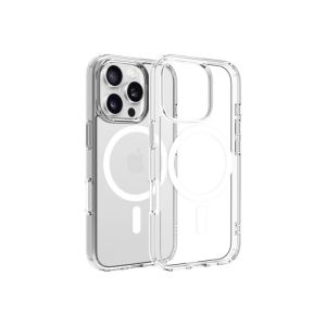 Калъф Dviced Magsafe iPhone 16 Pro clear case - White