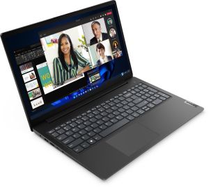 Лаптоп Lenovo V15 G4 AMD Ryzen 5 7520U (up to 4.3GHz, 4MB), 16GB LPDDR5 5500MHz, 512GB SSD, 15.6" FHD (1920x1080) TN AG, AMD Radeon 610M Graphics, WLAN, BT, HD 720p Cam, 2 cell, Black, DOS, 3Y CCI