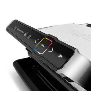 Барбекю Tefal GC750D30 Optigrill Elite, 600cm2 cooking surface, automatic cooking sensor, 12 automatic programs, 4 adjustable temp., cooking level indicator, non-stick die-cast alum. Plates
