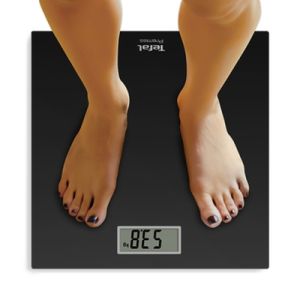 Везна Tefal PP1400V0, Premiss Black, glass platform (30x30x2cm), 150kg /100 g, display (65x28mm), 1 battery CR 2032