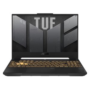 Лаптоп Asus TUF F15 FX507VV-LP148,Inteli7-13620H 2.4 GHz (24M  Cache, up to 4.9 GHz, 10 cores), 15.6" FHD (1080 x 1920) 16:9,144Hz,16GB DDR5 ,1TB PCIe 4.0,RTX 4060 8GB GDDR6, Wi-Fi 6(802.11ax)Backlit Chiclet Keyboard 1-Zone RGB, no OS, Mecha Gray