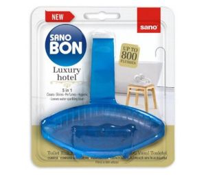 Ароматизатор за тоалетна SanoBon WC Блокче, 55 g, Luxury hotel