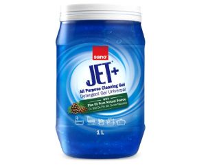 Почистващ препарат Sano Jet + Универсален, гел, с натурално масло от бор 1 kg