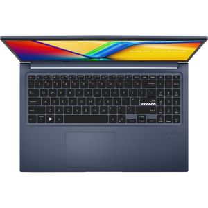 Лаптоп Asus Vivobook, M1502YA-BQ579,AMD Ryzen 7 5825U 2.0GHz (8-core/16-thread, 16MB cache, up to 4.5 GHz ) 15.6 FHD (1920x1080)16GB DDR4 (8 GB on BD),512GB SSD G3,Backlit Chiclet Keyboard ,NO OS,Quiet Blue