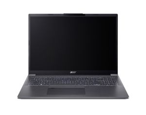 Лаптоп Acer Aspire 16, A16-71M-713S,Intel Core Ultra 7 155U (up to 4.80GHz, 12MB), 16" WUXGA (1920x1200) IPS, 1*16GB DDR5 4600MHz, 512GB PCIe NVMe SSD, Intel UMA, FHD Cam,WiFi 6E, BT 6E, Backlit Kbd, No OS, Steel Gray