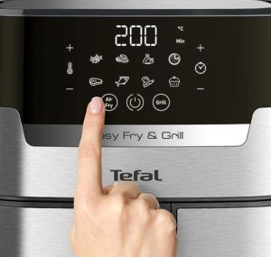 Уред за здравословно готвене Tefal EY505D15, EASY FRY&GRILL 2IN1