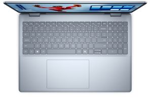 Лаптоп Dell 16 Plus DB16250, Intel Ultra 9 288V (48 TOPS NPU, 8 cores, up to 5.1 GHz), 16.0" FHD+ (1920x1200) Touch WVA 300nits, 32 GB: LPDDR5x, 8533 MT/s (onb), 1TB M.2 SSD, Intel Arc, FHD Cam and Mic, Wi-Fi 7, FPR, Backlit Kb, Win11 Pro, Ice Blue, 3Y CI