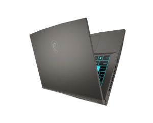 Лаптоп MSI Thin 15 B12VE, i5-12450H (8C/12T, up to 4.40 GHz, 12 MB), GeForce RTX 4050 6GB GDDR6 194 AI TOPS, 15.6" FHD (1920x1080), 144Hz, IPS-Level, 16GB RAM 2x8 3200MHz, 512GB PCIe Gen4x4 SSD, WiFi 6E, BT5.3, Backlit Keyboard (Blue), NO OS, 52.4 Whrs, 1