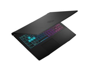 Лаптоп MSI Katana 15 B13VFK, i5-13420H (8C/12T, up to 4.60GHz, 12 MB), RTX 4060 8GB GDDR6 233 AI TOPS, w/MUX, 15.6" QHD (2560x1440), 165Hz IPS-Level DCI-P3 100%, 16GB DDR5 2x8 5200MHz, 512GB PCIe Gen4x4 SSD, WiFi 6E, BT 5.3, 4-Zone RGB Gaming Kbd, NO OS, 