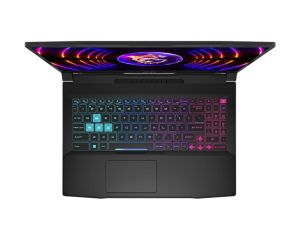 Лаптоп MSI Katana 15 B13VFK, i5-13420H (8C/12T, up to 4.60GHz, 12 MB), RTX 4060 8GB GDDR6 233 AI TOPS, w/MUX, 15.6" QHD (2560x1440), 165Hz IPS-Level DCI-P3 100%, 16GB DDR5 2x8 5200MHz, 512GB PCIe Gen4x4 SSD, WiFi 6E, BT 5.3, 4-Zone RGB Gaming Kbd, NO OS, 