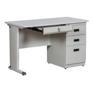 Метално бюро Carmen CR-1312 J - сив