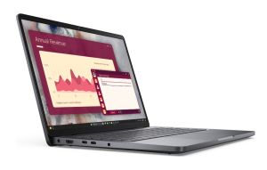 Лаптоп Dell Pro 14 PC14250, Intel Ultra 7 255U (12 TOPS NPU, 12 cores, up to 5.2 GHz), 14" FHD+(1920x1200) 300nits AG, 32 GB: 1x32 GB, DDR5, 5600 MT/s, 512 GB SSD, Intel Graphics, FHD HDR IR Cam and Mic, Wi-Fi 6E, FPR, Backlit Kb, Win 11 Pro, Platinum sil