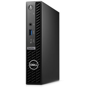 Настолен компютър Dell OptiPlex 7020 MFF, Intel Core i5 14500T vPro (24MB cache, 14 cores, 20 up to 4.8 GHz), 1 X 16GB DDR5, 5600, 512GB M.2 2230 SSD PCIe, Integrated Graphics, Wi-Fi 6E, Bulgarian Keyboard&Mouse, Ubuntu, 3Y PS
