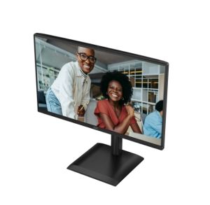 Монитор AOC 24E4U, 23.8" IPS WLED, 1920x1080@120Hz, 4ms GtG, 300cd m/2, 1500:1, 20M:1 DCR, Adaptive Sync, FlickerFree, Anti Blue Light, 2Wx2, Tilt, Height Adjust, Pivot, Swivel, D-SUB, HDMI, USB Hub
