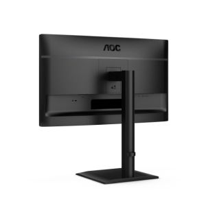 Монитор AOC 24E4U, 23.8" IPS WLED, 1920x1080@120Hz, 4ms GtG, 300cd m/2, 1500:1, 20M:1 DCR, Adaptive Sync, FlickerFree, Anti Blue Light, 2Wx2, Tilt, Height Adjust, Pivot, Swivel, D-SUB, HDMI, USB Hub