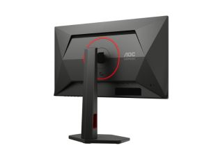 Монитор AOC Q25G4SR, 24.5" IPS WLED, 2560x1440@300Hz, 1ms GtG, 0.3ms MPRT, 400cd m/2, 1000:1, 80M:1, Adaptive Sync, FlickerFree, Low Blue Light, 2Wx2, Tilt, Height Adjust, Pivot, Swivel, 2xHDMI, DP