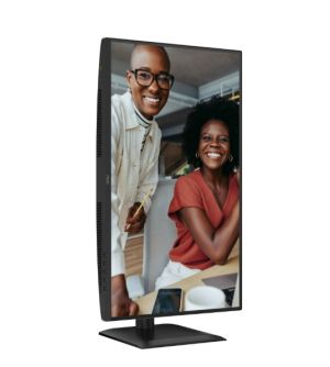 Монитор AOC 27E4U, 27" IPS WLED, 1920x1080@120Hz, 4ms GtG, 300cd m/2, 1500:1, 20M:1 DCR, Adaptive Sync, FlickerFree, Anti Blue Light, 2Wx2, Tilt, Height Adjust, Pivot, Swivel, D-SUB, HDMI, USB Hub