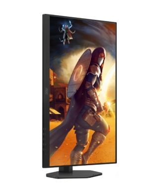 Монитор AOC Q27G4ZR, 27" Fast IPS WLED, 2560x1440@240Hz (OC 260Hz), 1ms GtG, 0.3ms MPRT, 400cd m/2, 1000:1, 80M:1 DCR, Adaptive Sync, FlickerFree, 2Wx2, Tilt, Height Adjust, Pivot, Swivel, 2xHDMI, DP