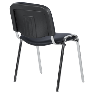 Посетителски стол Carmen 1135-1 LUX - черен N