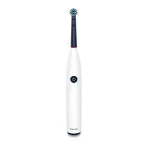 Електрическа четка за зъби Beurer TB 15 Electric toothbrush; 2 cleaning programs; 12days Battery life; 2-min timer; Oscillating, pulsating, brushing technology; Incl. USB-C charging cable and Clean Eco brush head; white