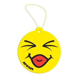 Ароматизатор за кола Ареон Smile Ябълка и Канела, хартиен
