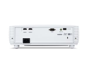 Мултимедиен проектор Acer Projector H6815BD, DLP, 4K UHD (3840 x 2160), 4000 ANSI, 10 000:1, HDR Comp., Blu-Ray 3D support, Auto Keystone, Low input lag, 2xHDMI, RS232, USB(Type A, 5V/1,5A), 1x3W, 2.88Kg, White+Acer T82-W01MW 82.5"+Logitech Wireless Prese