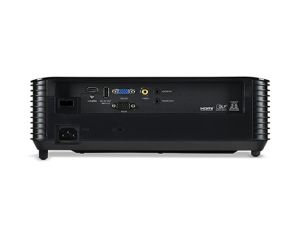 Мултимедиен проектор Acer Projector X1128i, DLP, SVGA (800 x 600), 4500 ANSI Lm, 20 000:1, 3D, Auto keystone, included wifi dongle, 24/7 operation, Wifi, HDMI, VGA in, RCA, RS232, Audio in/out, DC Out (5V/1A), 3W Speaker, 2.7kg, Black+Acer T82-W01MW 82.5"