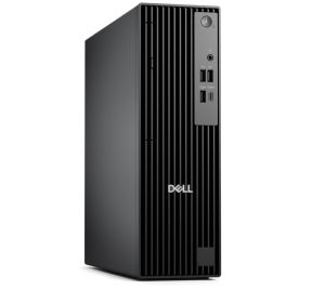 Настолен компютър Dell Pro Slim QCS1255, AMD Ryzen 5 8600G (16 TOPS NPU, 6 cores, up to 5.0GHz), 16 GB: 2 x 8 GB, DDR5, up to 4800 MT/s, 512GB SSD, Integrated Graphics, Wi-Fi 6, Bulgarian Keyboard&Mouse, 180W, Win 11 Pro, 3Y PS
