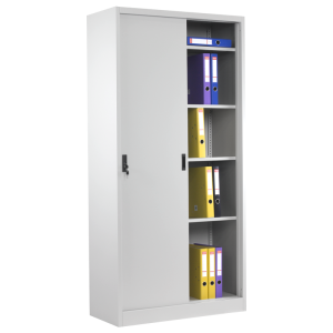 Метален шкаф Carmen CR-1266 L - сив