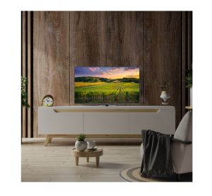 Телевизор Thomson Smart QLED TV 43"; Google TV; 3840 x 2160 (4K UHD), 4000:1, QLED, 60 Hz, DVB-T/T2/C/S/S2, HDR10, Hotel mode, Wi-Fi, Bluetooth, LAN, HDMI 2 (2.0) + 2 (2.1), USB 2 (2.0) + 1 (3.0), Central Swivel Stand, Dark gray