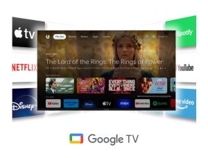 Телевизор Thomson Smart QLED TV 43"; Google TV; 3840 x 2160 (4K UHD), 4000:1, QLED, 60 Hz, DVB-T/T2/C/S/S2, HDR10, Hotel mode, Wi-Fi, Bluetooth, LAN, HDMI 2 (2.0) + 2 (2.1), USB 2 (2.0) + 1 (3.0), Central Swivel Stand, Dark gray