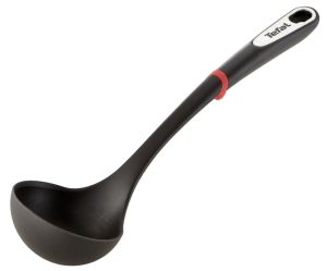 Черпак Tefal K2060114, Ingenio, Ladle, Kitchen tool, Termoplastic, 40.4x10x3.4cm, Up to 220°C, Dishwasher safe, black