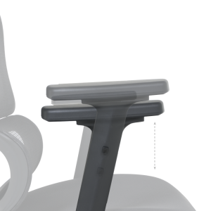 Ергономичен стол Carmen 7589 - черен