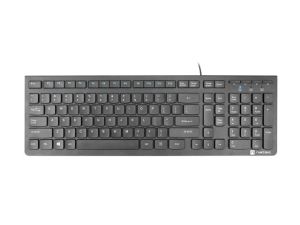 Клавиатура Natec Keyboard Discus 2 SLIM US Layout Black
