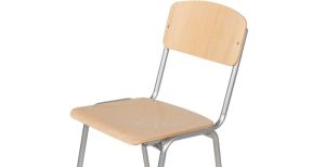 Посетителски стол TASK - бук