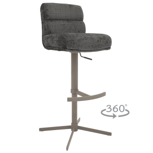 Бар стол VANDRA - графит 93