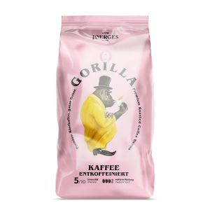 Кафе Gorilla Kaffee Decaffeinato, на зърна, 1 kg