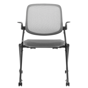 Посетителски стол AGNO - тъмносив