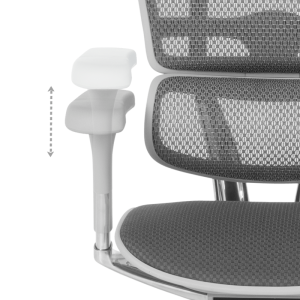 Ергономичен стол ERGOHUMAN ELITE 2 - сива рамка - сив