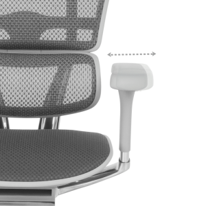 Ергономичен стол ERGOHUMAN ELITE 2 - сива рамка - сив