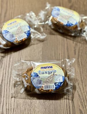 Линцер със сладко от боровинки, “Мерина”, 60гр
