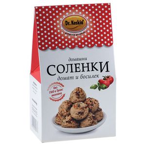 Соленки с домат и босилек, Dr. Keskin, 100гр