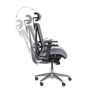 Ергономичен стол COTIA - сив