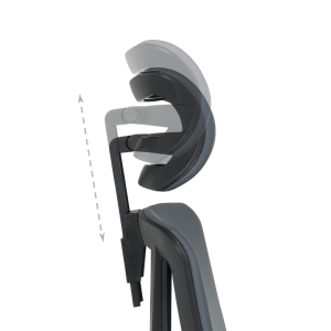 Ергономичен стол COTIA - тъмносив