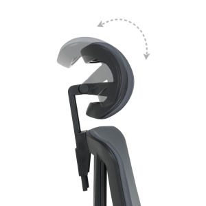 Ергономичен стол COTIA - тъмносив