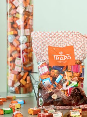 Бонбони Trapa Бонбонисимо, без глутен, 1 кг (60 бр.)