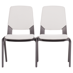 Посетителски стол LIMBER - бял