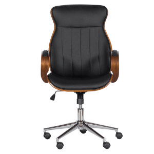 Президентски офис стол Carmen 6402 - орех - черно