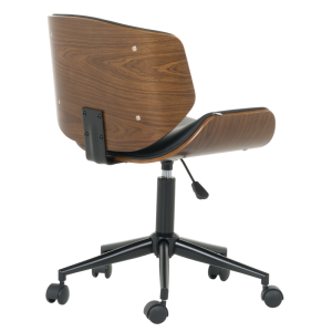 Президентски офис стол Carmen 6409 - орех-черен